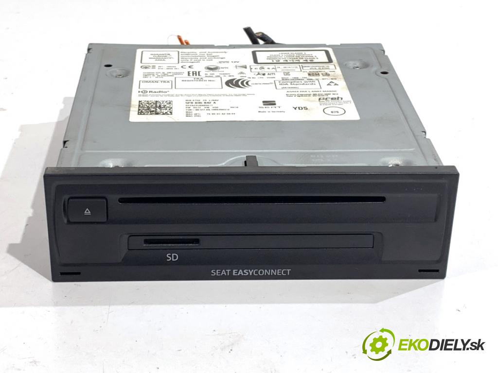 SEAT LEON III liftback 2018 96 kW 1.5 TSI 1495 čítač navigácie 5F0035842A (Elektrosúčasti ostatné)