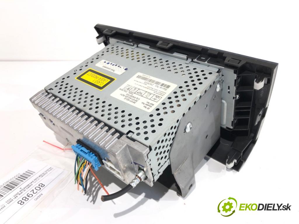 SUZUKI SWIFT III liftback 2009 75 kW 1.5 (RS 415) 1490 RADIO 39101-62J2 (Audio zariadenie)