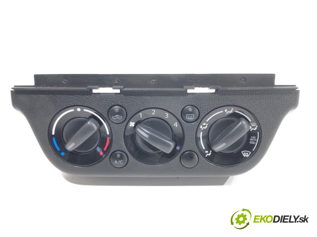 SUZUKI SWIFT III liftback 2009 75 kW 1.5 (RS 415) 1490 Panel ovládania kúrenia  (Prepínacie páčky pod volantom)