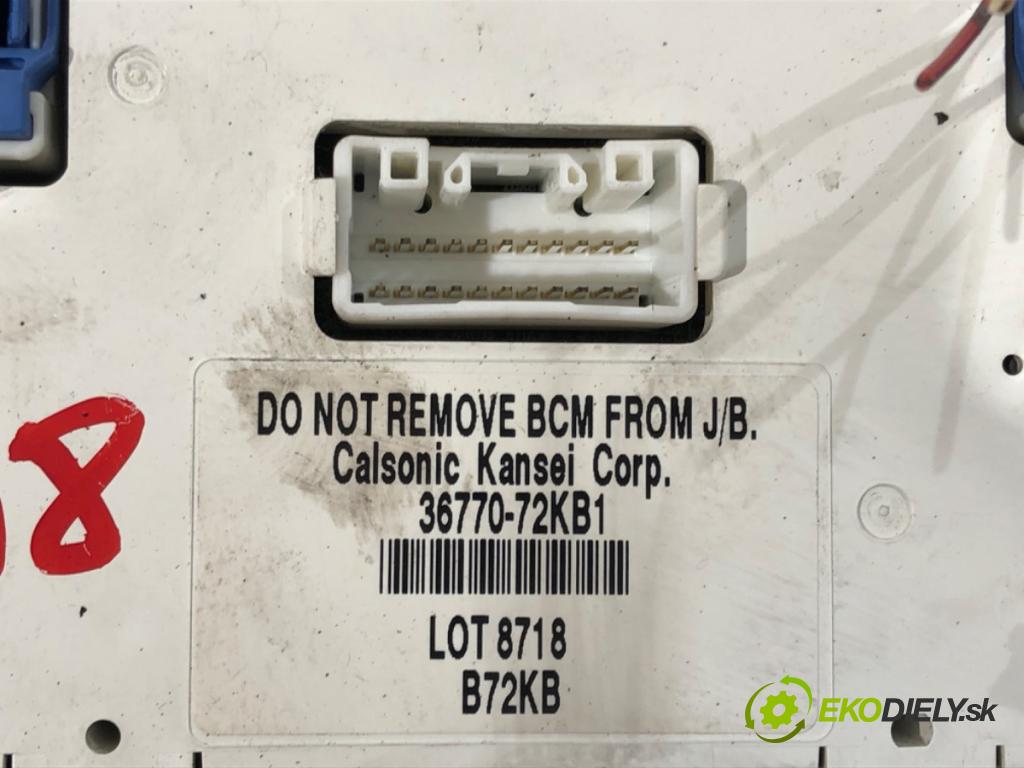 SUZUKI SWIFT III liftback 2009 75 kW 1.5 (RS 415) 1490 modul BSI 36770-72KB1 (Pojistková skříňka)