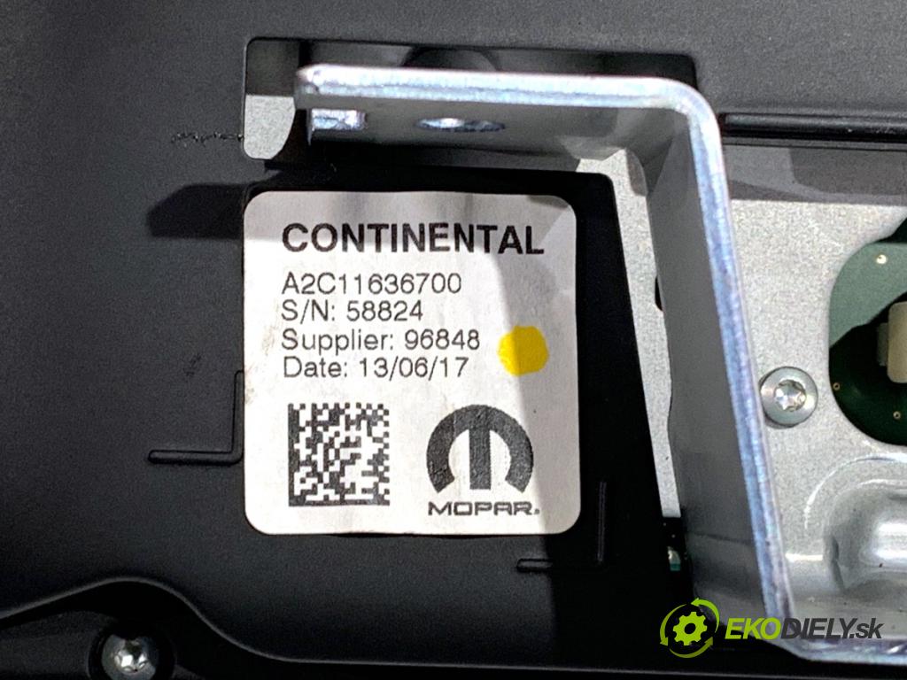 FIAT TIPO Kombi 2017 88 kW 1.4 (356WXF1B) 1368 Dislpej 07356525590 (Prístrojová doska)