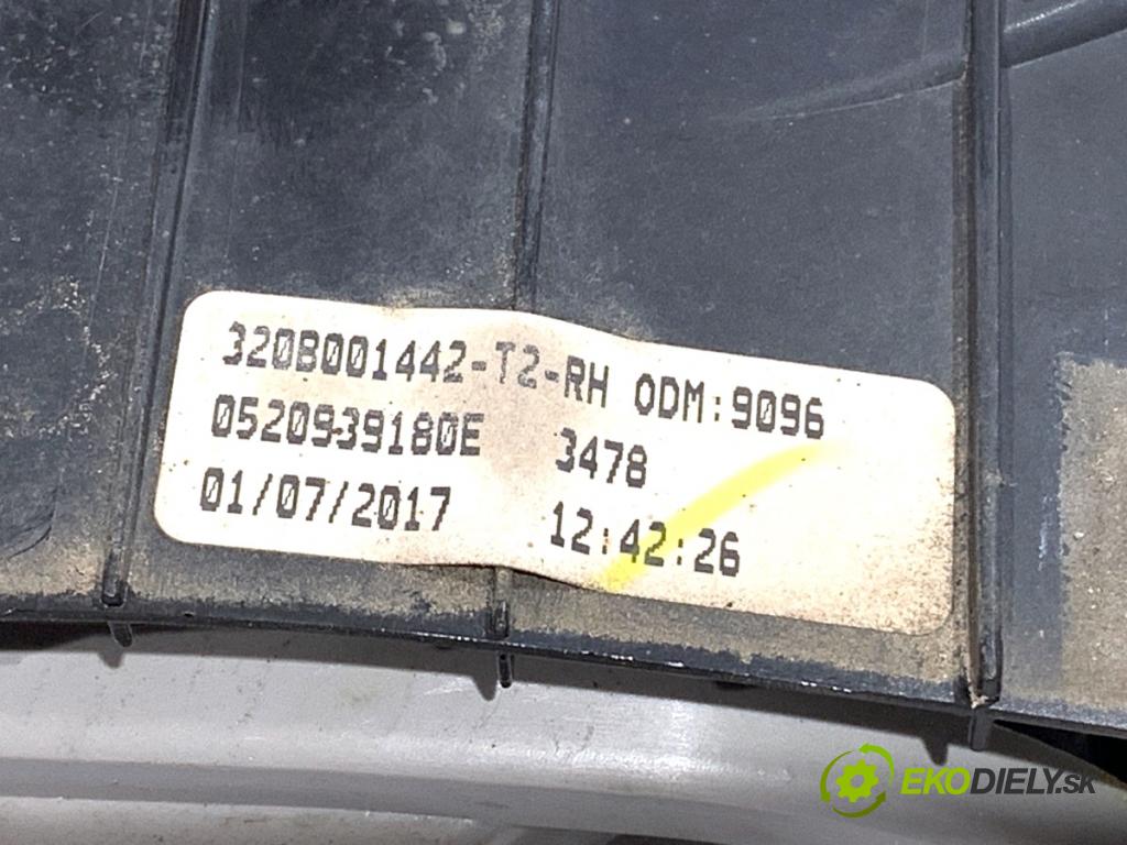 FIAT TIPO Kombi 2017 88 kW 1.4 (356WXF1B) 1368 Svetlo zad pravá vnútorná 0520939180E (Kľučka dverí ostatné)