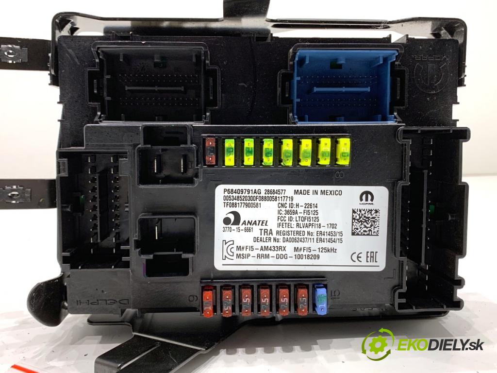JEEP COMPASS MP SUV 2019 103 kW 1.4 MultiAir 1368 Modul BSI P68409791AG (Poistková skrinka)
