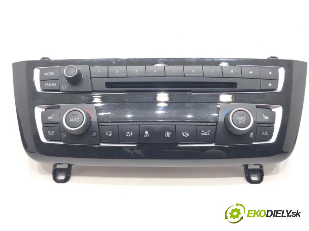BMW F30 sedan 2016 180 kW 328 i xDrive 1997 Panel ovládania kúrenia 9354148 (Prepínacie páčky pod volantom)