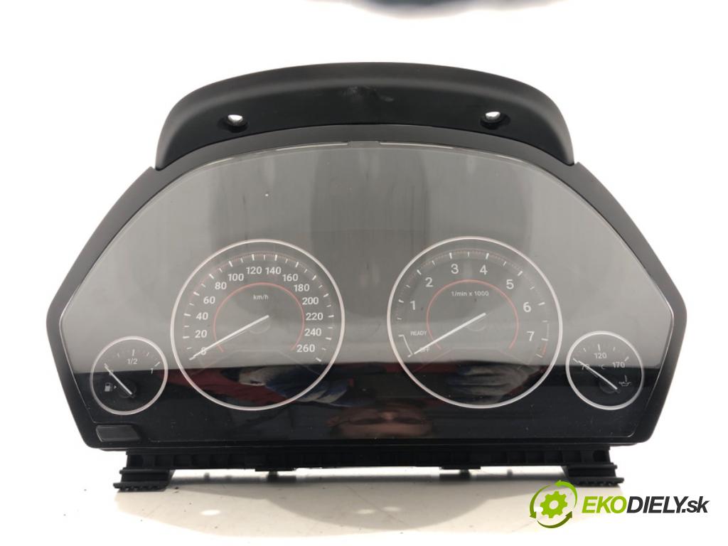 BMW F30 sedan 2016 180 kW 328 i xDrive 1997 Prístrojovka 9382105 (Prístrojová doska)