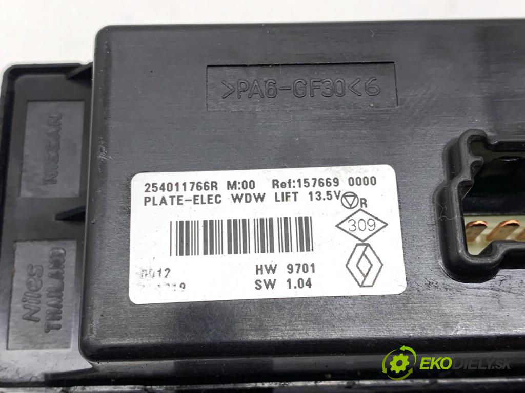 RENAULT KADJAR SUV 2016 81 kW 1.5 dCi 110 (HLA3) 1461 přepínač oken 254011766R (Páčky pod volantem)