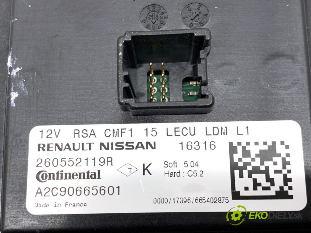 RENAULT KADJAR SUV 2016 81 kW 1.5 dCi 110 (HLA3) 1461 Menič LED 260552119R