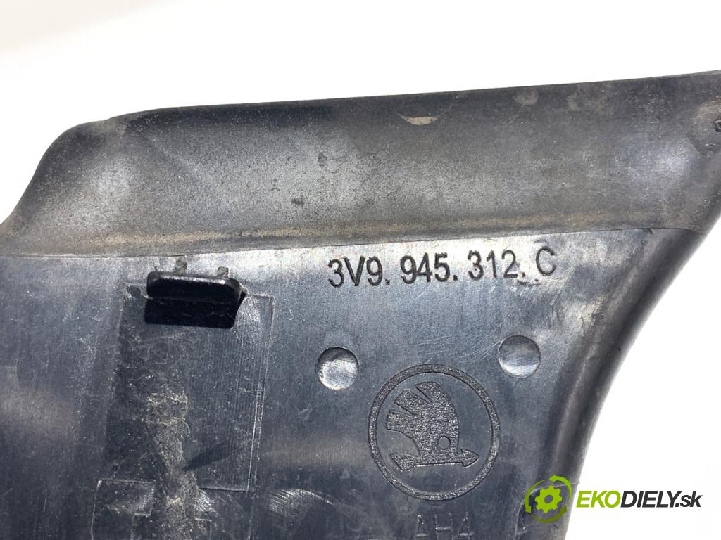 SKODA SUPERB III Kombi 2023 110 kW 2.0 TDI 1968 Clona Obal svetla pravy zad 3V9945312C