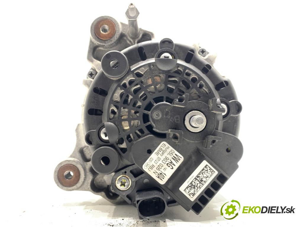 SKODA SUPERB III Kombi 2023 110 kW 2.0 TDI 1968 Alternátor 05L903026N (Alternátor)