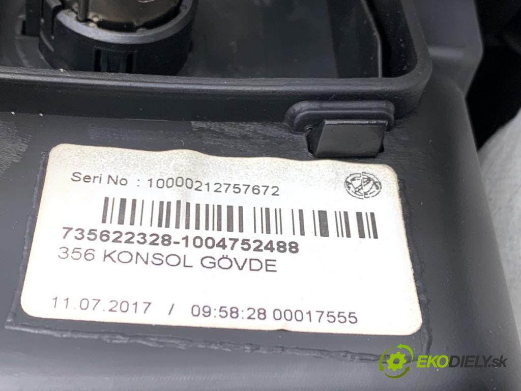 FIAT TIPO Kombi 2017 88 kW 1.4 (356WXF1B) 1368 Tunel středový OPĚRADLO: