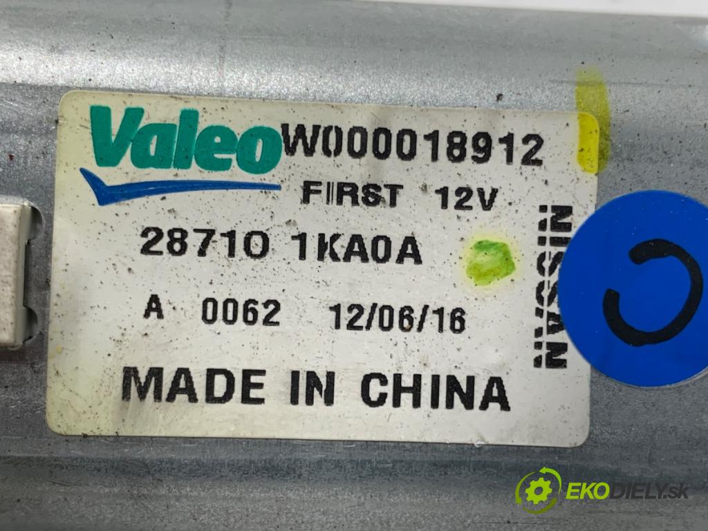 NISSAN JUKE F15 SUV 2012 86 kW 1.6 1598 Motor stieračov zad 000018912
