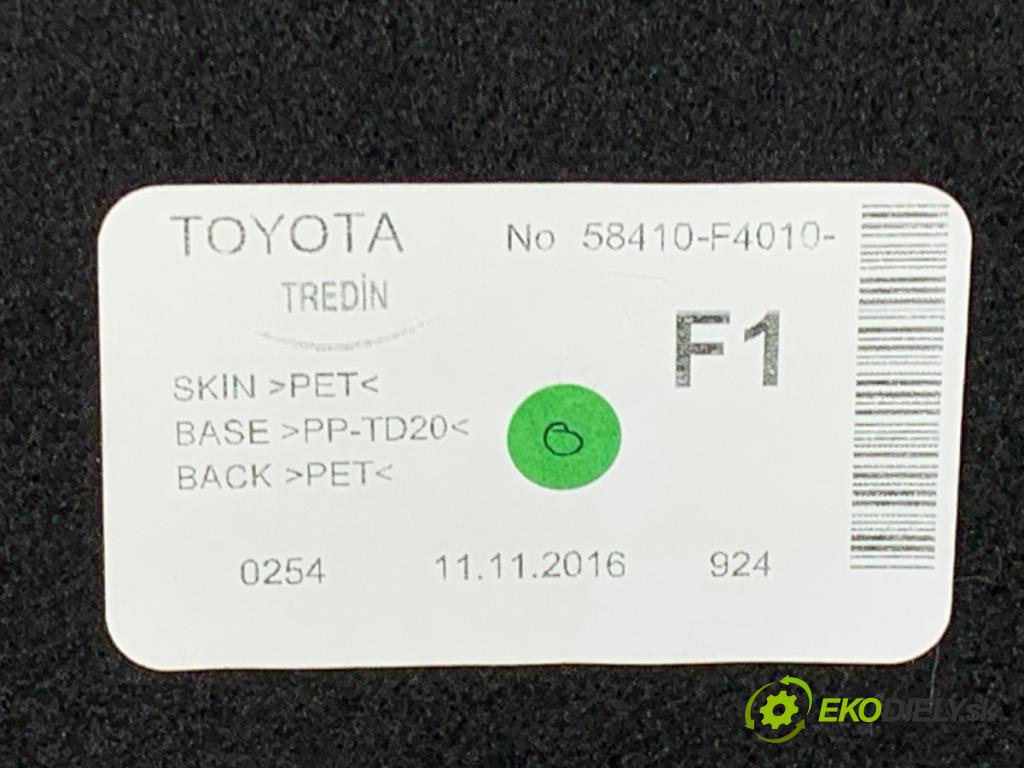 TOYOTA C-HR SUV 2016 85 kW 1.2 (NGX10_) 1197 KRYTINA: kufra 58410-F4010
