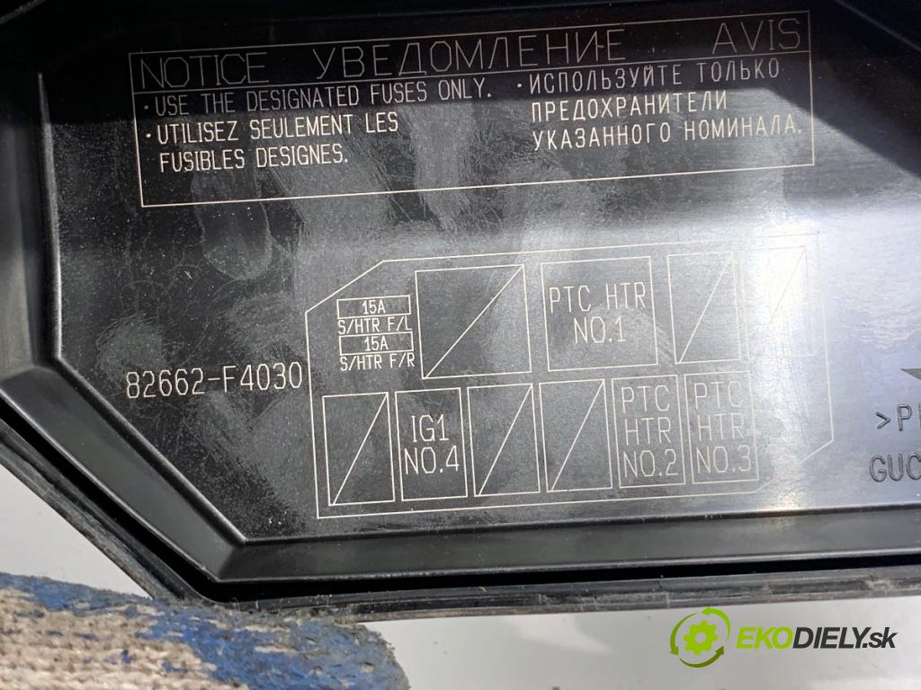 TOYOTA C-HR SUV 2016 85 kW 1.2 (NGX10_) 1197 Skrinka poistková 82662-F4030 (Poistková skrinka)