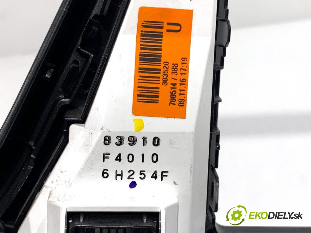 TOYOTA C-HR SUV 2016 85 kW 1.2 (NGX10_) 1197 lišty kryt 83910-F4010 55406-F4010 (Lišta)