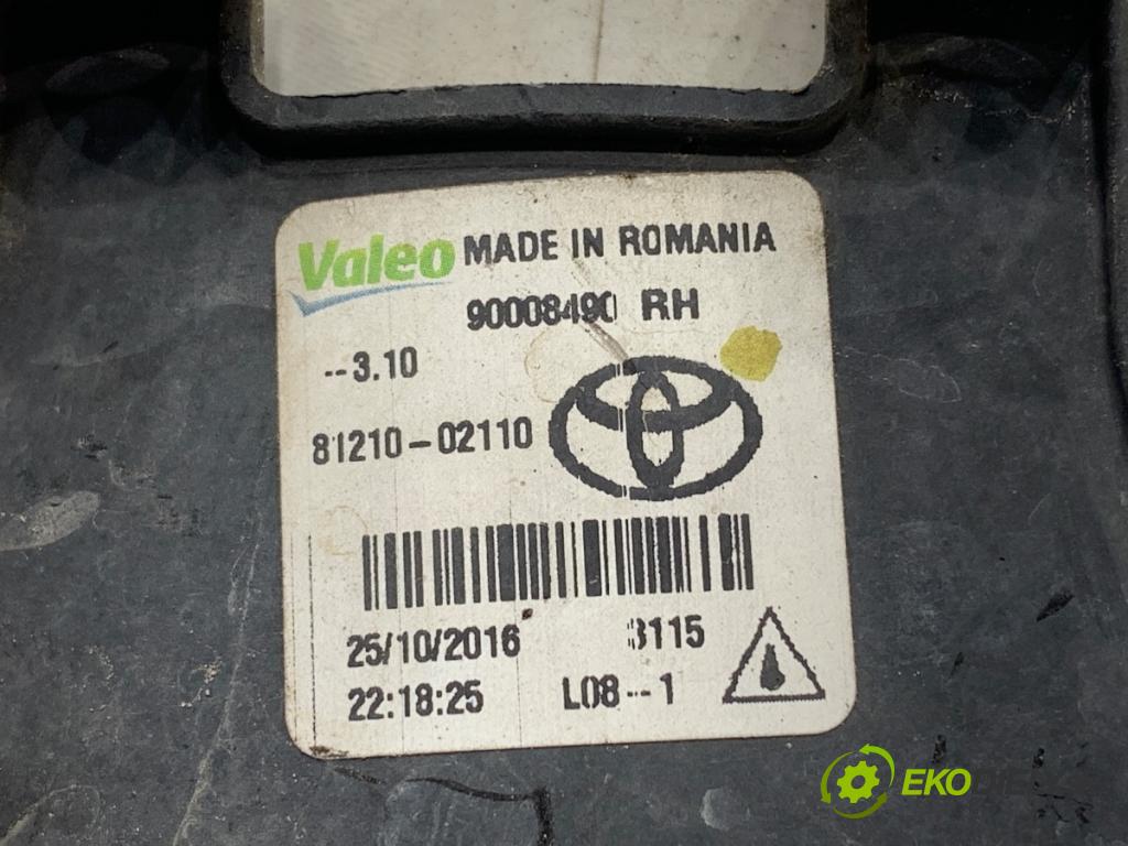 TOYOTA C-HR SUV 2016 85 kW 1.2 (NGX10_) 1197 Hmlové svetlo, hmlovka pravy predný 81210-02110