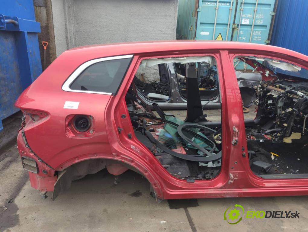 RENAULT KADJAR SUV 2016 81 kW 1.5 dCi 110 (HLA3) 1461 KAROSERIA ČTVRŤÁK blatník zadní část levý pravý práh střecha PODŁUŻNICA levý pravý