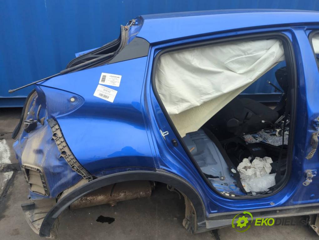 TOYOTA C-HR SUV 2016 85 kW 1.2 (NGX10_) 1197 KAROSERIA ČTVRŤÁK blatník zadní část levý pravý práh střecha PODŁUŻNICA levý pravý
