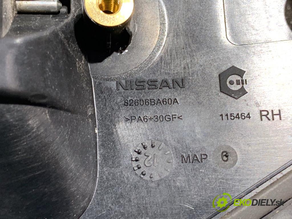 NISSAN JUKE F15 SUV 2012 86 kW 1.6 1598 klika vnejší pravý zadní část 82606BA60A