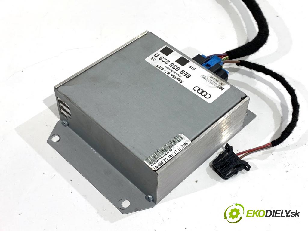 AUDI A4 B7 Kombi 2006 103 kW 2.0 TDI 1968 zesilovač 8E9035223D (Zesilovač)
