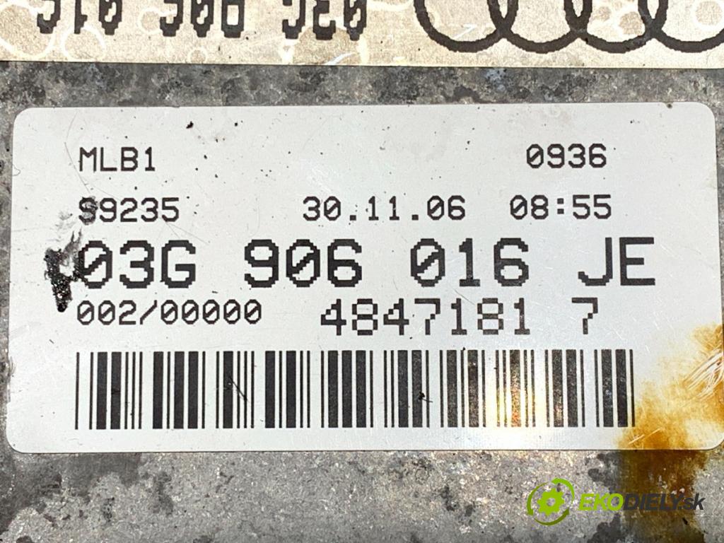 AUDI A4 B7 Kombi 2006 103 kW 2.0 TDI 1968 riadiaca jednotka Motor 03G906016JE (Riadiaca jednotka)