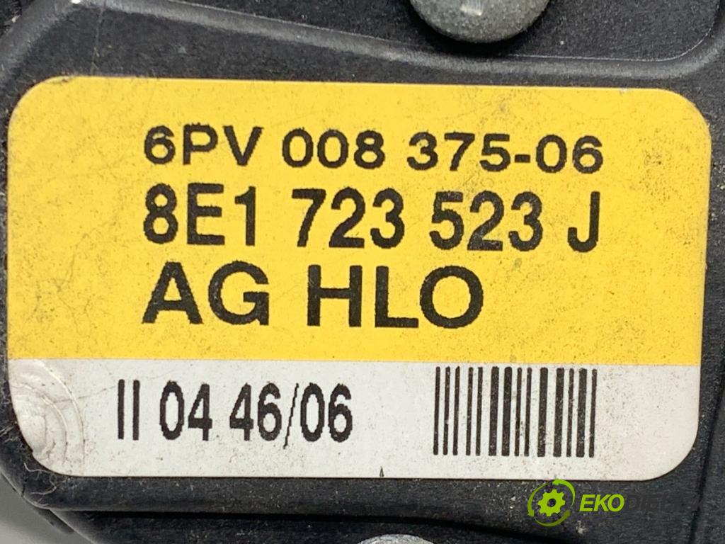 AUDI A4 B7 Kombi 2006 103 kW 2.0 TDI 1968 Potenciometer plynu 8E1723523J (Potenciometer plynového pedálu)