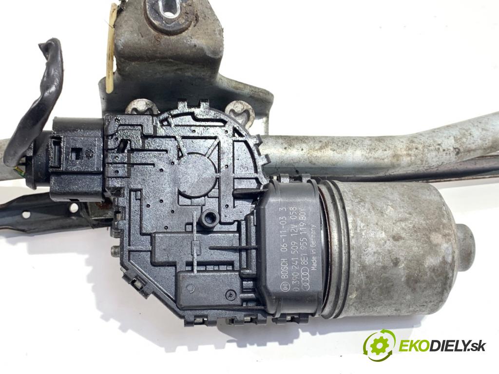 AUDI A4 B7 Kombi 2006 103 kW 2.0 TDI 1968 Mechanizmus stieračov predný 8E1955023E (Motorček stieračov predný)