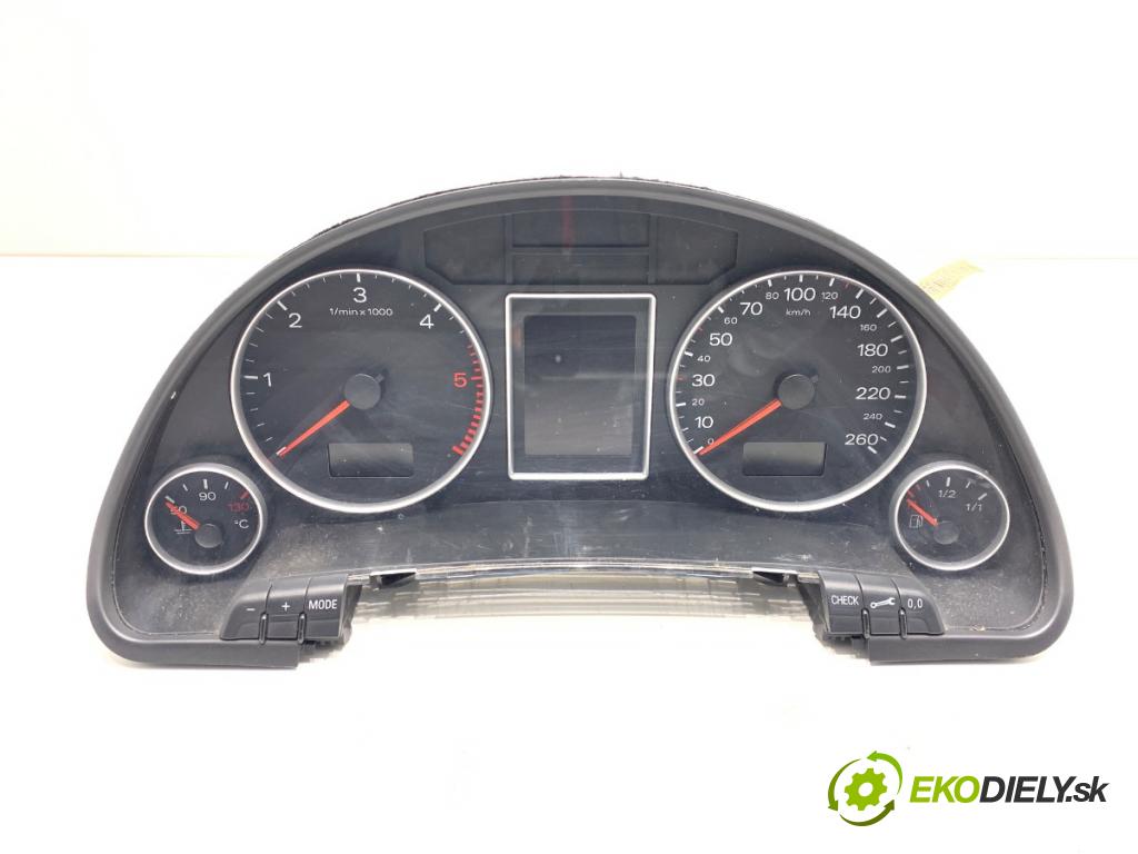 AUDI A4 B7 Kombi 2006 103 kW 2.0 TDI 1968 Prístrojovka 0263626226 (Prístrojová doska)