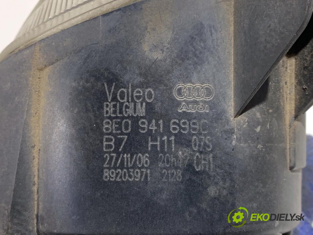 AUDI A4 B7 Kombi 2006 103 kW 2.0 TDI 1968 Hmlové svetlo, hmlovka ľavy predný 8E0941699C