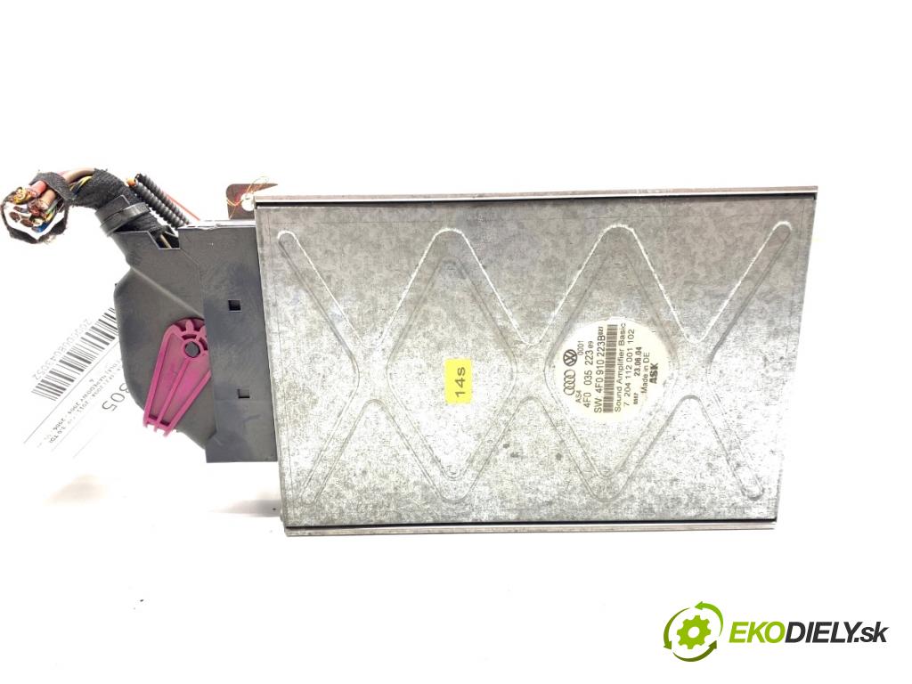 AUDI A6 C6 sedan 2004 165 kW 3.0 TDI quattro 2967 Zosilňovač 4F0035223 (Zosilňovač)