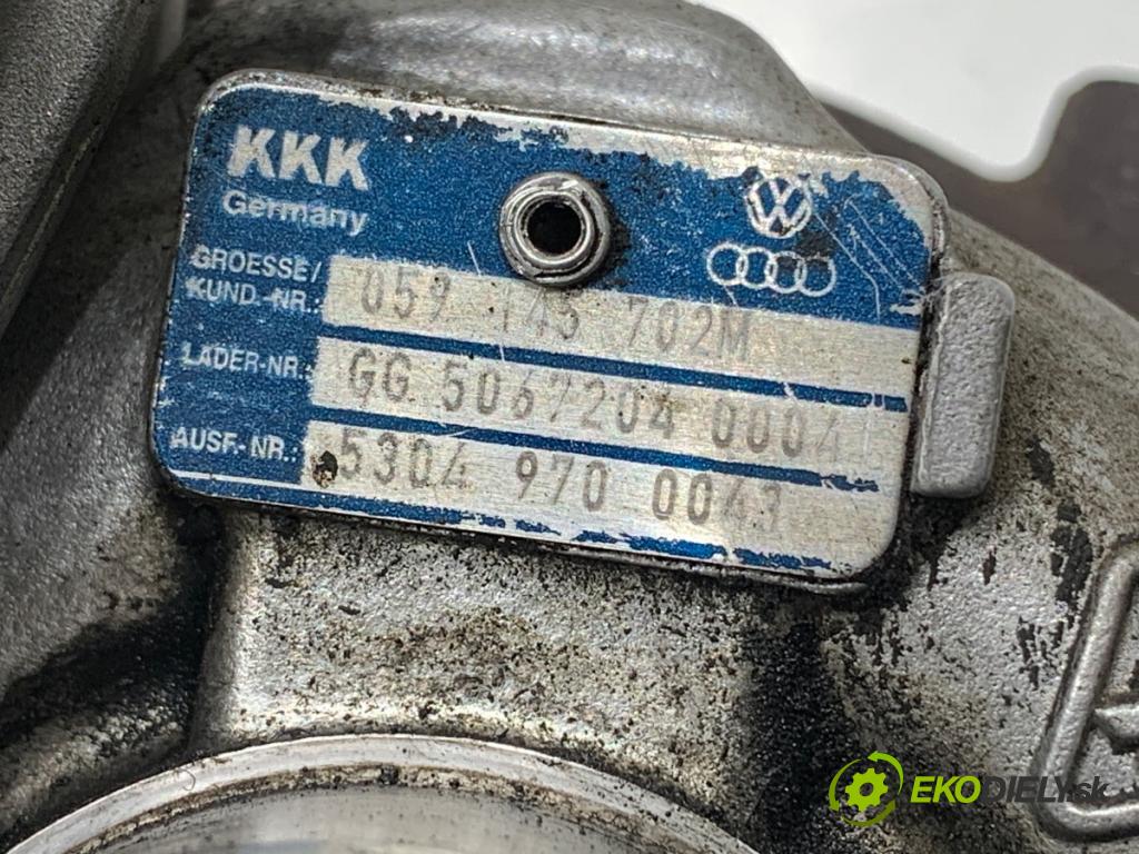 AUDI A6 C6 sedan 2004 165 kW 3.0 TDI quattro 2967 Turbodúchadlo,turbo 059145702M (Turbodúchadlo (kompletné))