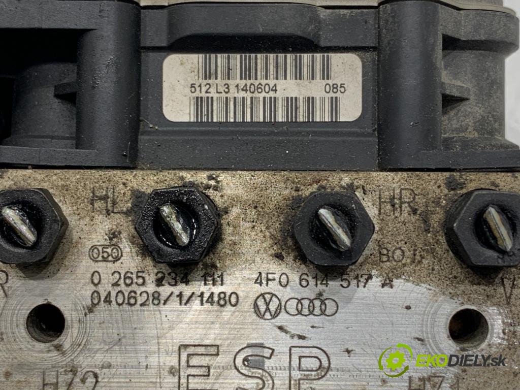 AUDI A6 C6 sedan 2004 165 kW 3.0 TDI quattro 2967 Pumpa ABS 4F0614517A (Pumpa ABS)
