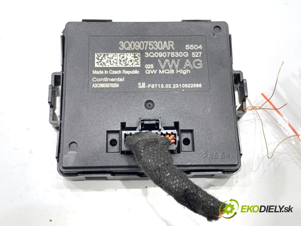 SKODA SUPERB III Kombi 2023 110 kW 2.0 TDI 1968 modul GATEWAY 3Q0907530AR