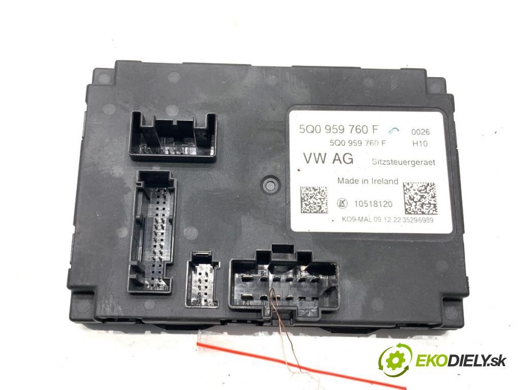 SKODA SUPERB III Kombi 2023 110 kW 2.0 TDI 1968 modul sedačky 5Q0959760F