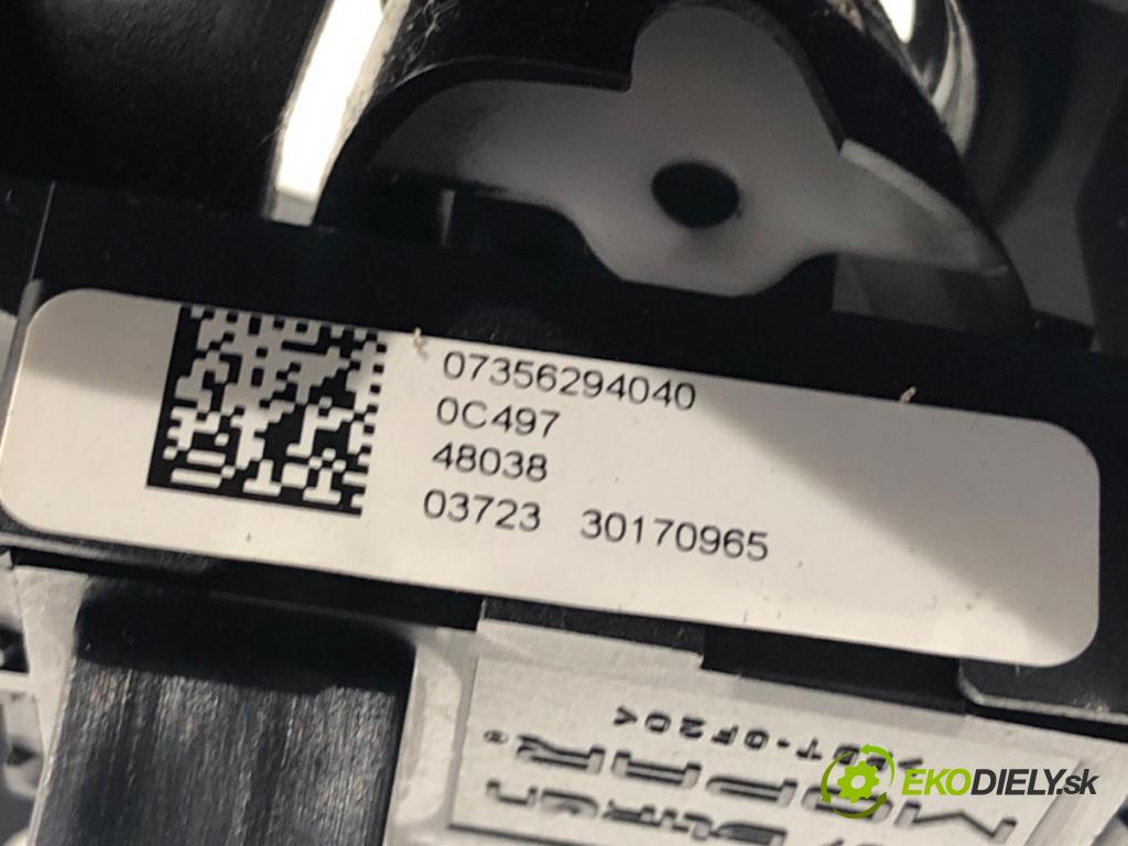 FIAT 500 liftback 2023 51 kW 1.0 Mild Hybrid (312.AYD1B) 999 Prepínač okien 07356294040 (Prepínacie páčky pod volantom)