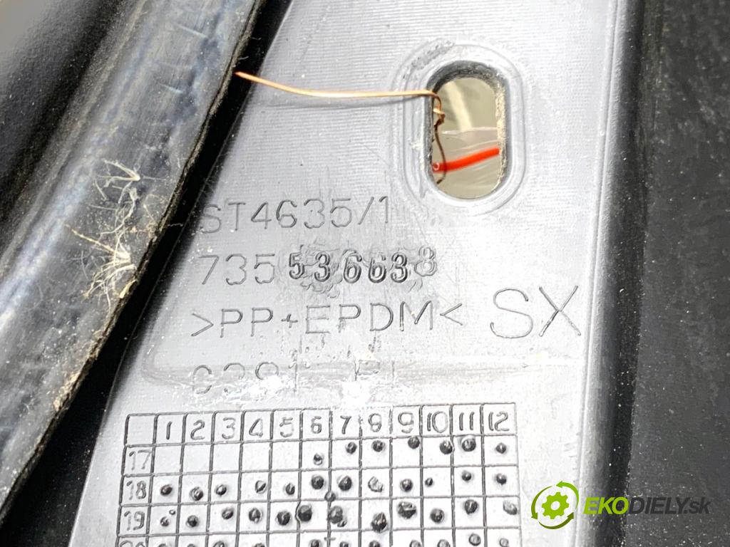 FIAT 500 liftback 2023 51 kW 1.0 Mild Hybrid (312.AYD1B) 999 Torpédo, plast pod čelné okno 735536638 (Torpédo (plast pod čelným sklom))