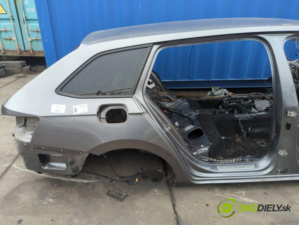 SKODA SUPERB III Kombi 2023 110 kW 2.0 TDI 1968 KAROSERIA ČTVRŤÁK blatník zadní část levý pravý POŠTY: prahy střecha