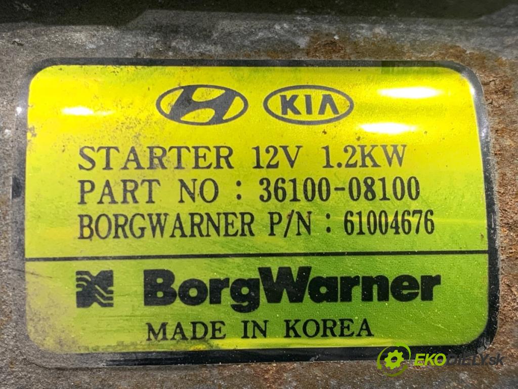 HYUNDAI i30 Kombi 2022 88 kW 1.0 T-GDI 998 startér 36100-08100 (Startér)