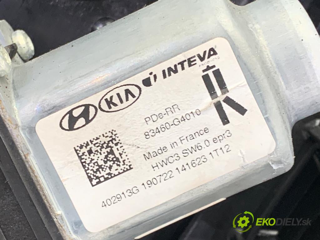 HYUNDAI i30 Kombi 2022 88 kW 1.0 T-GDI 998 mechanismus okna pravý zadní část 83480-G4030