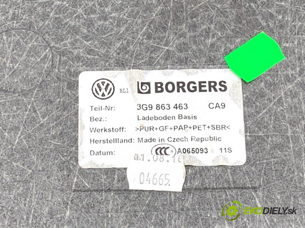 VW PASSAT B8 Kombi 2016 140 kW 2.0 TDI 1968 KRYTINA: kufra 3G9863463