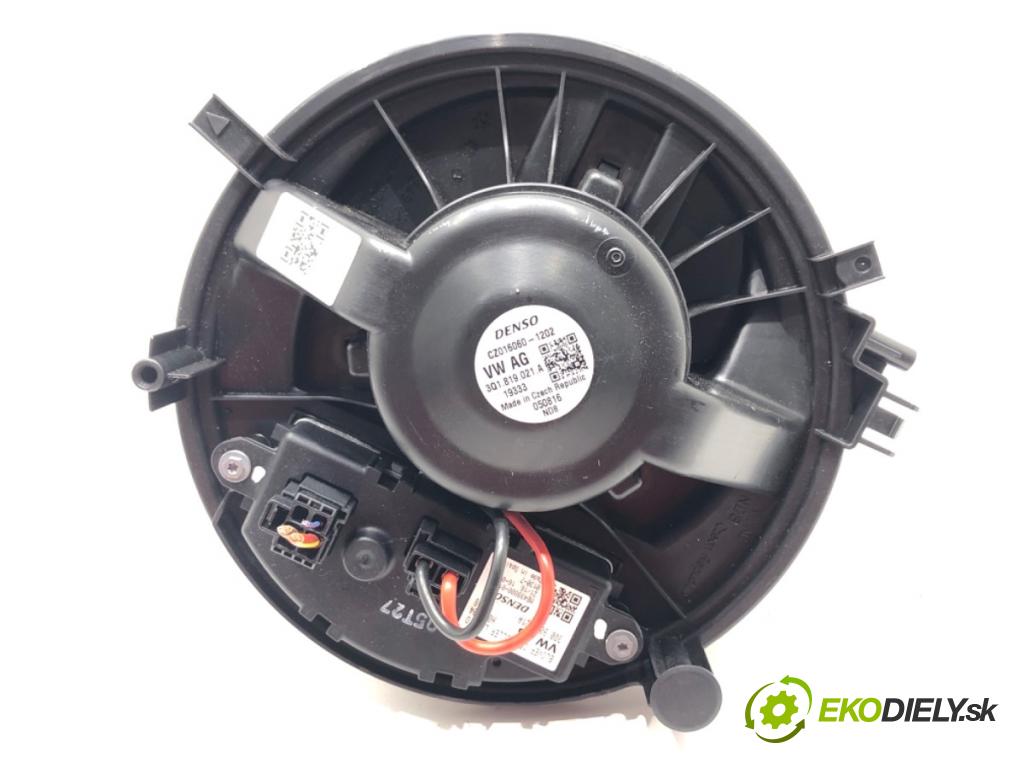 VW PASSAT B8 Kombi 2016 140 kW 2.0 TDI 1968 ventilátor kúrenia 3Q1819021A