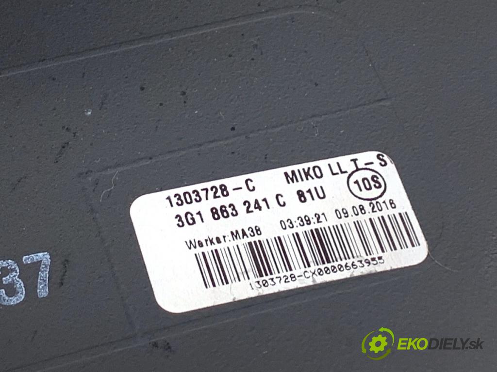 VW PASSAT B8 Kombi 2016 140 kW 2.0 TDI 1968 Tunel středový 3G1863241C (Středový tunel)