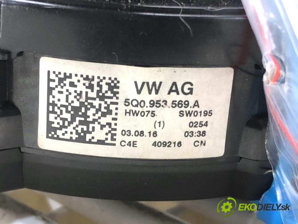 VW PASSAT B8 Kombi 2016 140 kW 2.0 TDI 1968 Krúžok, slimák airbag 5Q0953569A (Airbag)