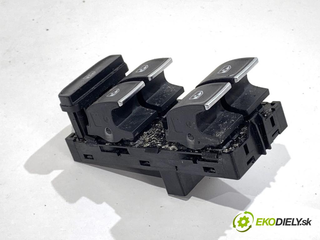 VW PASSAT B8 Kombi 2016 140 kW 2.0 TDI 1968 Prepínač okien 5G0959857E (Prepínacie páčky pod volantom)