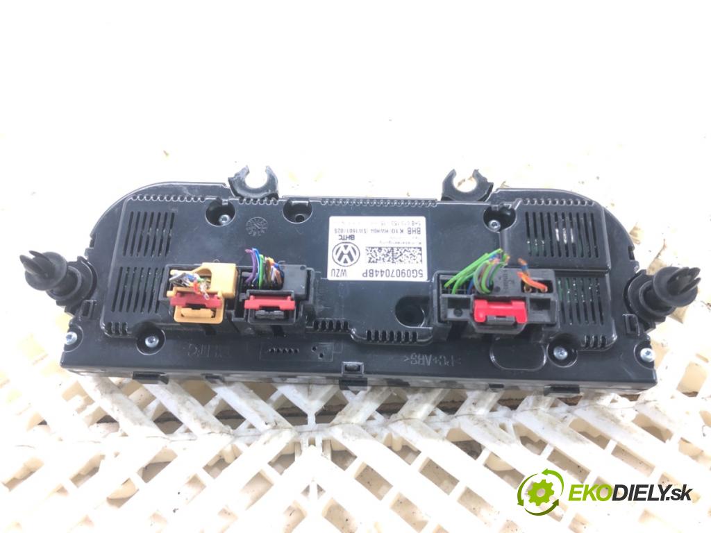 VW PASSAT B8 Kombi 2016 140 kW 2.0 TDI 1968 Panel ovládania kúrenia 5G0907044BP (Prepínacie páčky pod volantom)