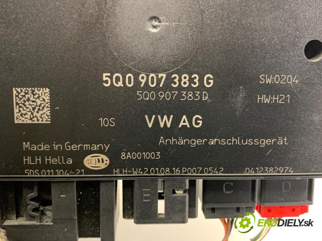 VW PASSAT B8 Kombi 2016 140 kW 2.0 TDI 1968 modul tažného oka 5Q0907383G (Řídící jednotka ostatní)