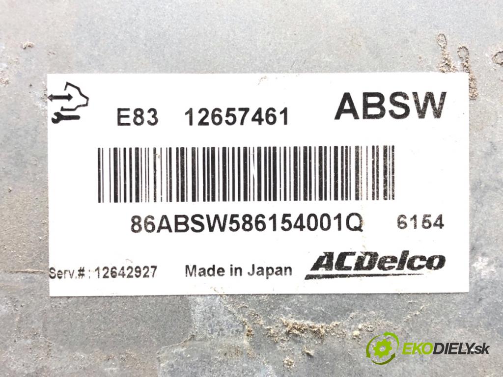 OPEL CORSA E liftback 2016 66 kW 1.4 (08, 68) 1398 riadiaca jednotka Motor 12657461 (Riadiaca jednotka)