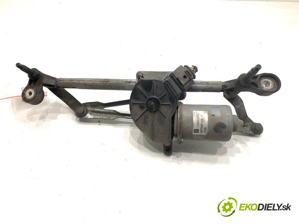 OPEL CORSA E liftback 2016 66 kW 1.4 (08, 68) 1398 Mechanizmus stieračov predný 13432685 (Motorček stieračov predný)