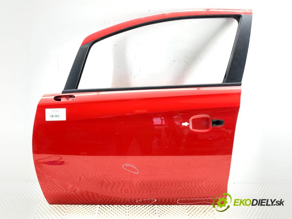 OPEL CORSA E liftback 2016 66 kW 1.4 (08, 68) 1398 Dvere ľavy predný Z50S