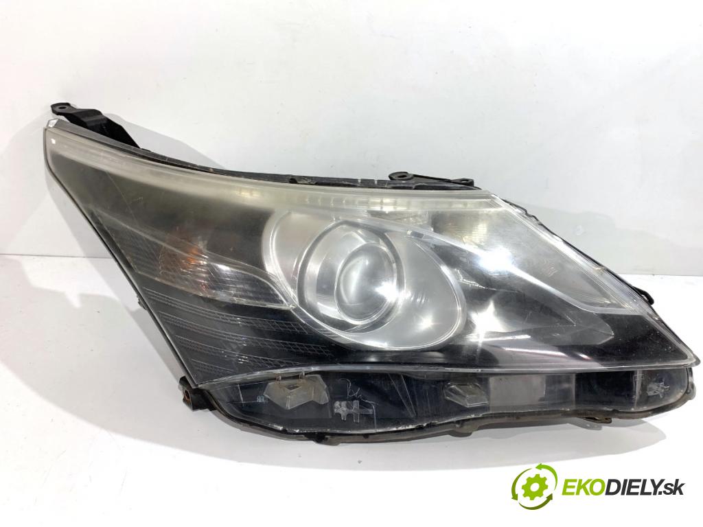 TOYOTA AVENSIS T27 sedan 2012 108 kW 1.8 (ZRT271_) 1798 Svetlomet pravy predný 