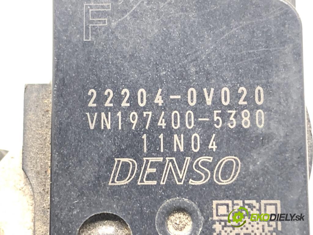 TOYOTA AVENSIS T27 sedan 2012 108 kW 1.8 (ZRT271_) 1798 Váha vzduchu 22204-0V020 (Váha vzduchu)